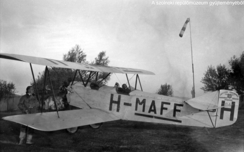 Kép a H-MAFF lajstromú gépről.