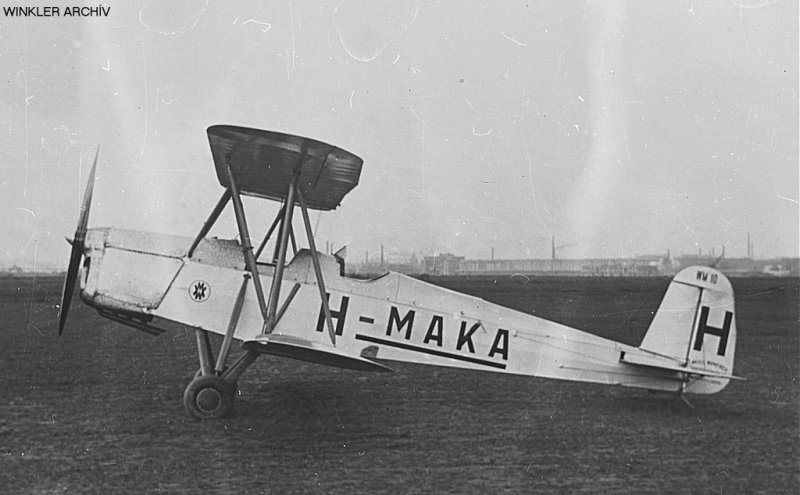 Kép a H-MAKA lajstromú gépről.