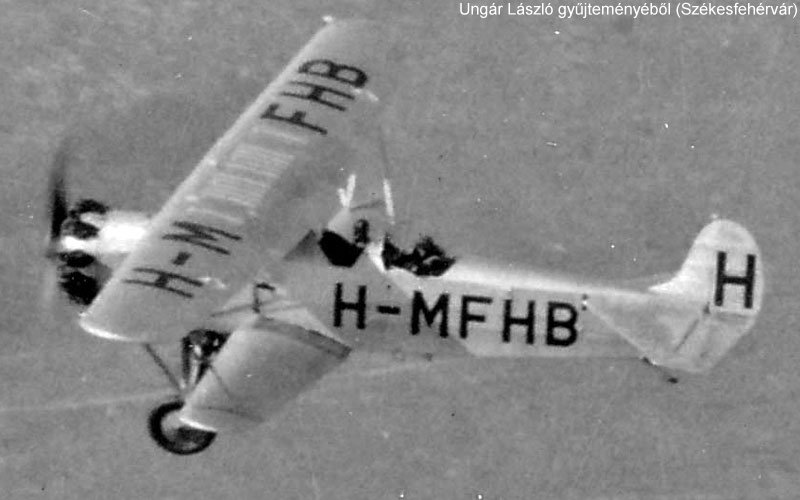 Kép a H-MFHB lajstromú gépről.
