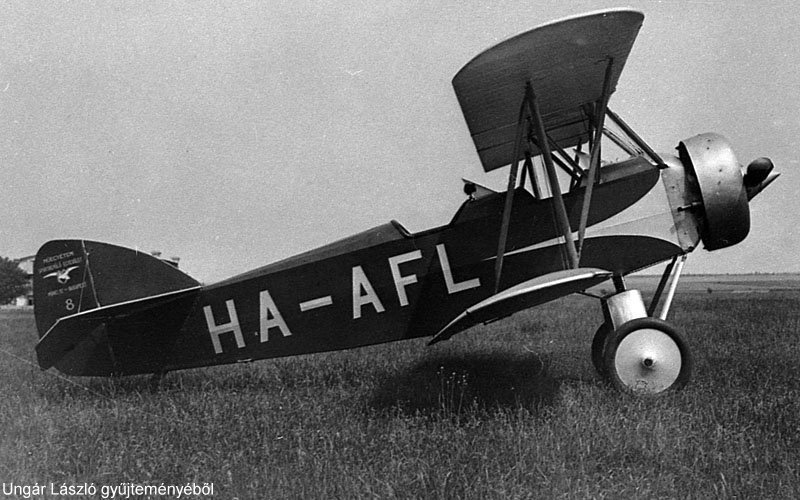Kép a HA-AFL lajstromú gépről.