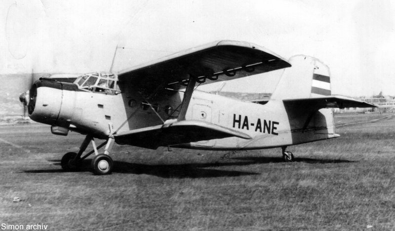 Kép a HA-ANE (2) lajstromú gépről.