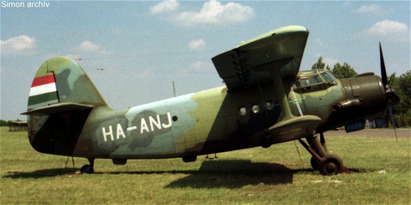 Kép a HA-ANJ (2) lajstromú gépről.