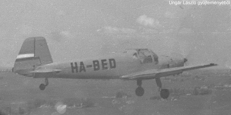 Kép a HA-BED (1) lajstromú gépről.