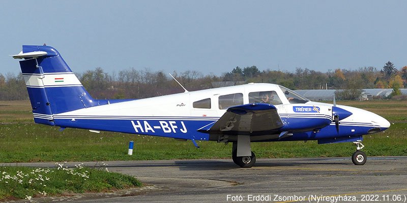Kép a HA-BFJ (2) lajstromú gépről.