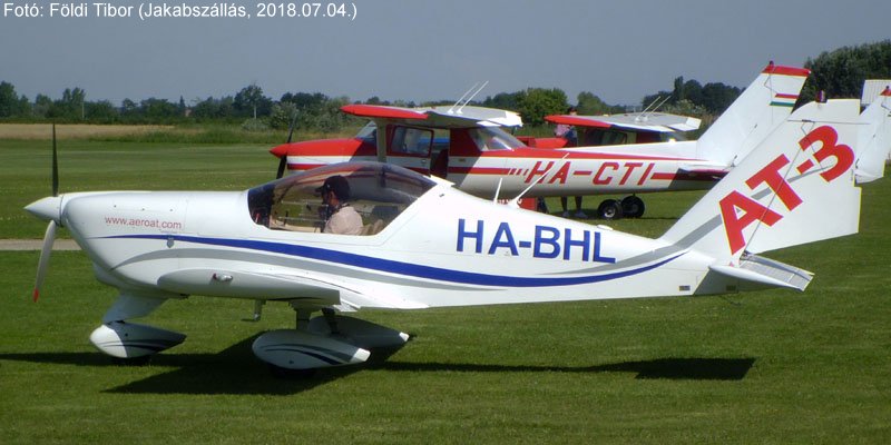 Kép a HA-BHL lajstromú gépről.