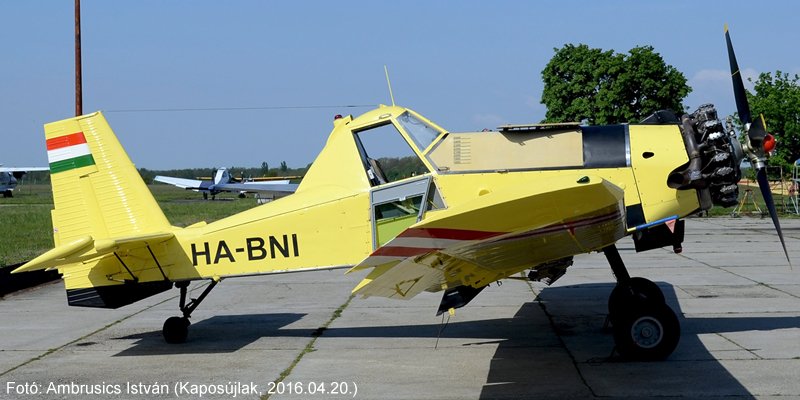 Kép a HA-BNI lajstromú gépről.