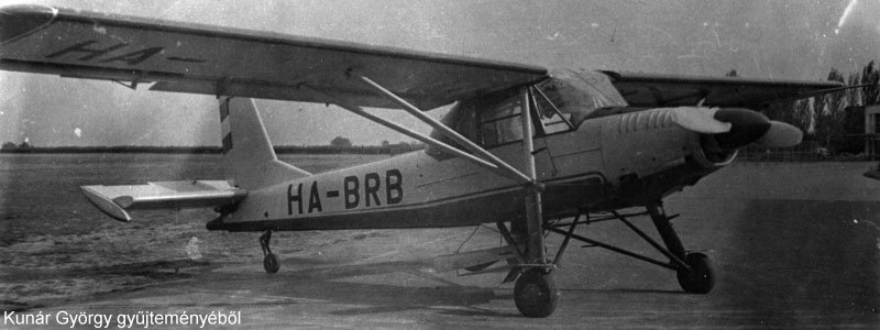 Kép a HA-BRB (1) lajstromú gépről.
