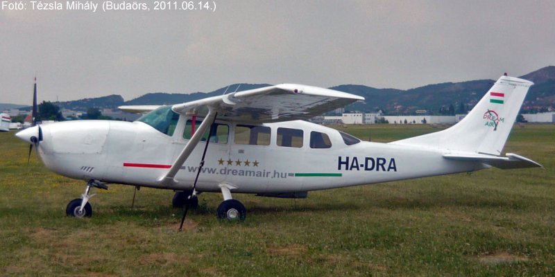 Kép a HA-DRA lajstromú gépről.