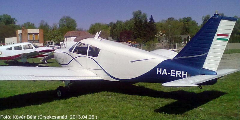 Kép a HA-ERH lajstromú gépről.