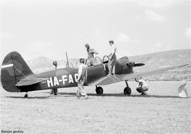 Kép a HA-FAC (1) lajstromú gépről.