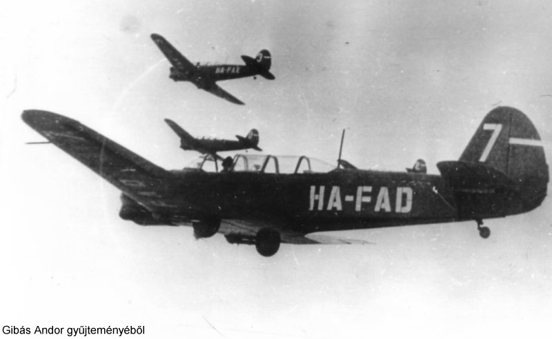 Kép a HA-FAD (1) lajstromú gépről.