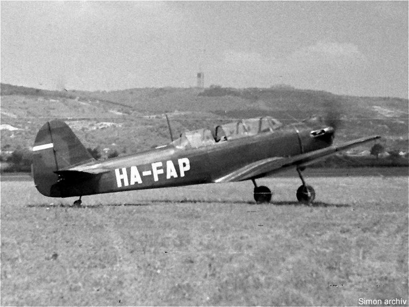 Kép a HA-FAP (1) lajstromú gépről.