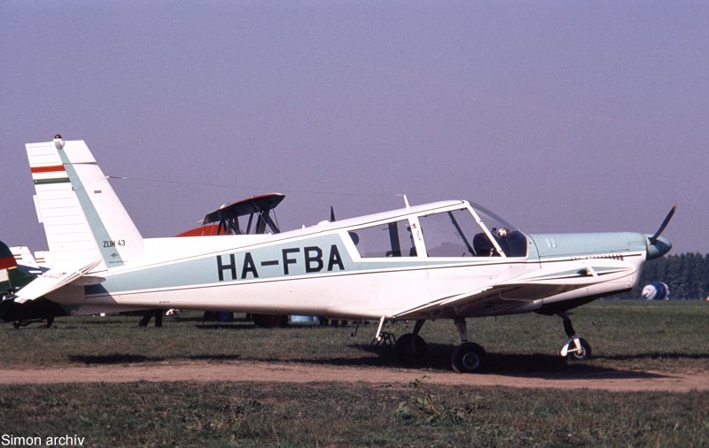 Kép a HA-FBA (2) lajstromú gépről.