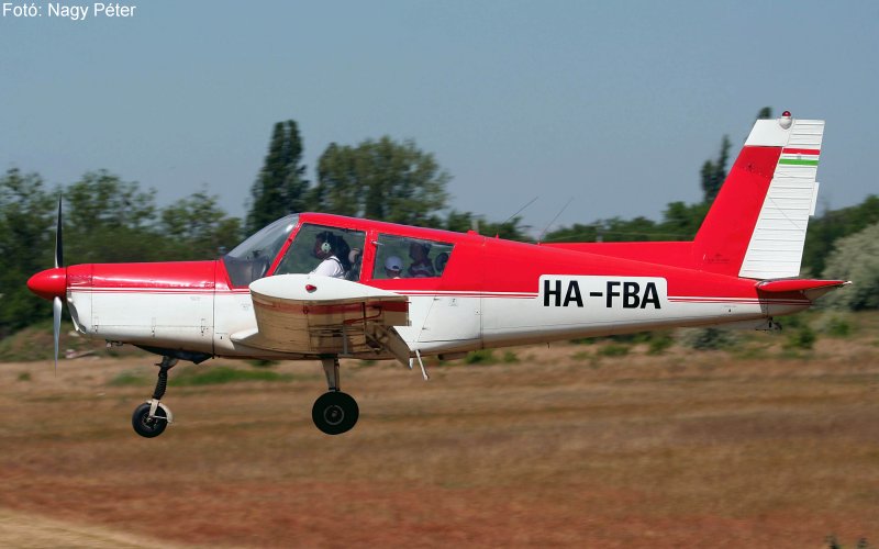 Kép a HA-FBA (2) lajstromú gépről.