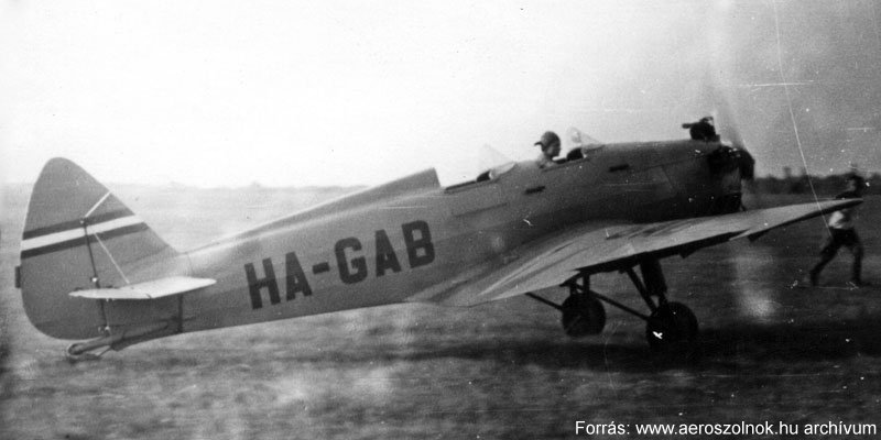 Kép a HA-GAB lajstromú gépről.
