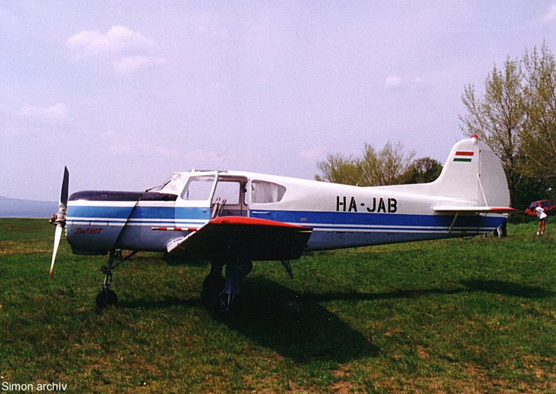 Kép a HA-JAB (3) lajstromú gépről.