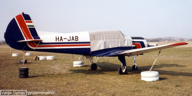 Kép a HA-JAB (3) lajstromú gépről.