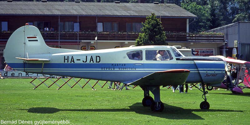 Kép a HA-JAD (3) lajstromú gépről.