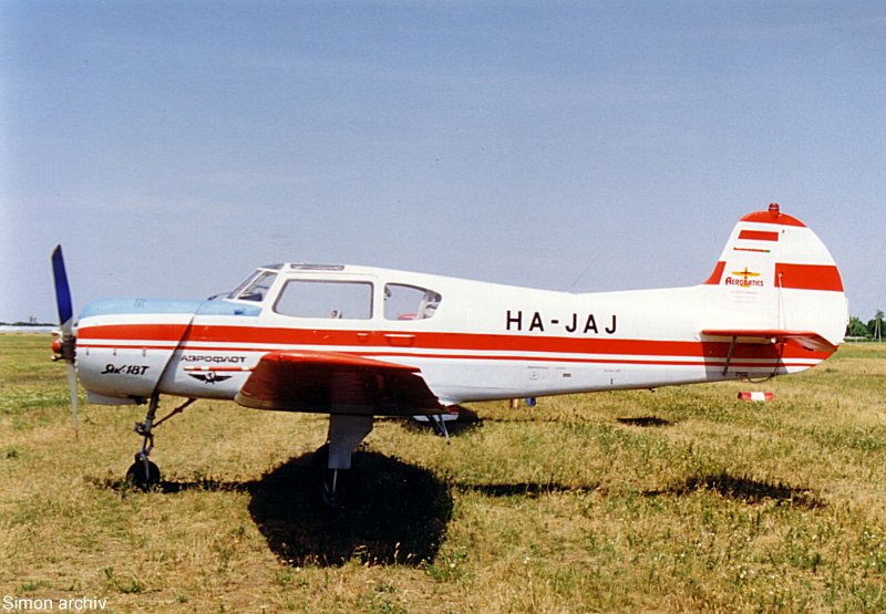Kép a HA-JAJ (2) lajstromú gépről.