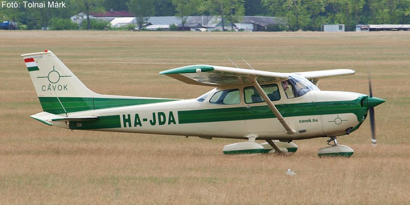 Kép a HA-JDA (2) lajstromú gépről.