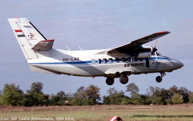 Kép a HA-LAB (2) lajstromú gépről.