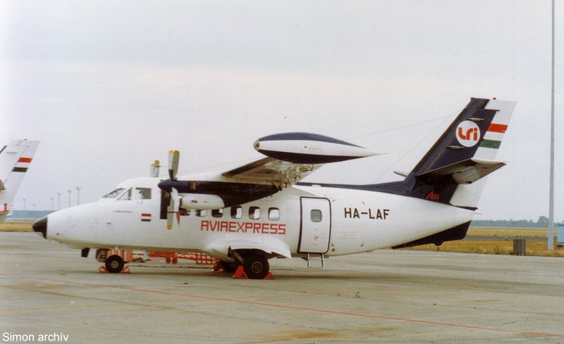 Kép a HA-LAF (2) lajstromú gépről.