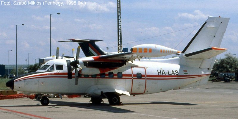 Kép a HA-LAS (2) lajstromú gépről.