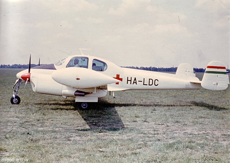 Kép a HA-LDC (2) lajstromú gépről.