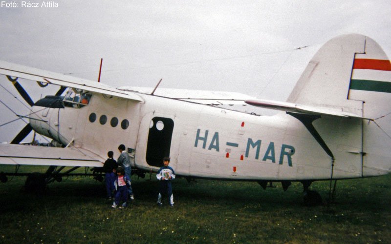 Kép a HA-MAR (2) lajstromú gépről.