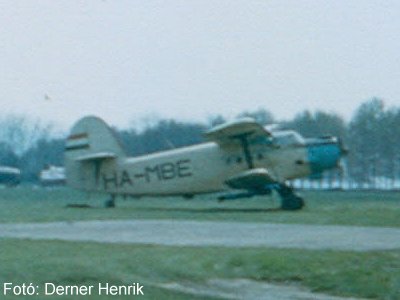 Kép a HA-MBE lajstromú gépről.