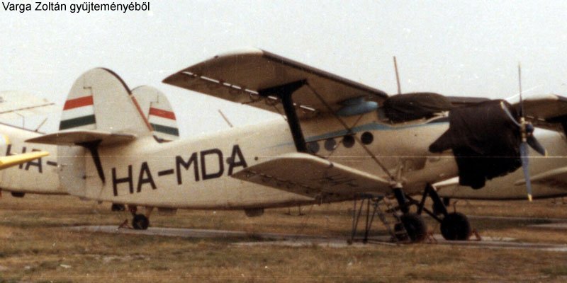 Kép a HA-MDA lajstromú gépről.