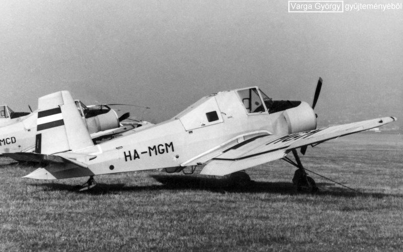 Kép a HA-MGM (1) lajstromú gépről.