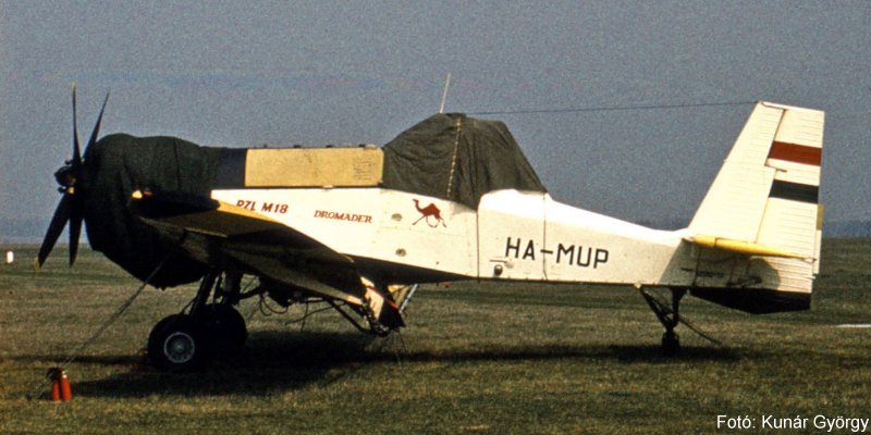 Kép a HA-MUP lajstromú gépről.