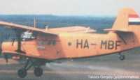 1. kép a HA-MBF lajstromú gépről.