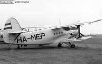 1. kép a HA-MEP lajstromú gépről.