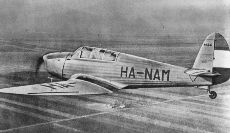 Kép a HA-NAM lajstromú gépről.