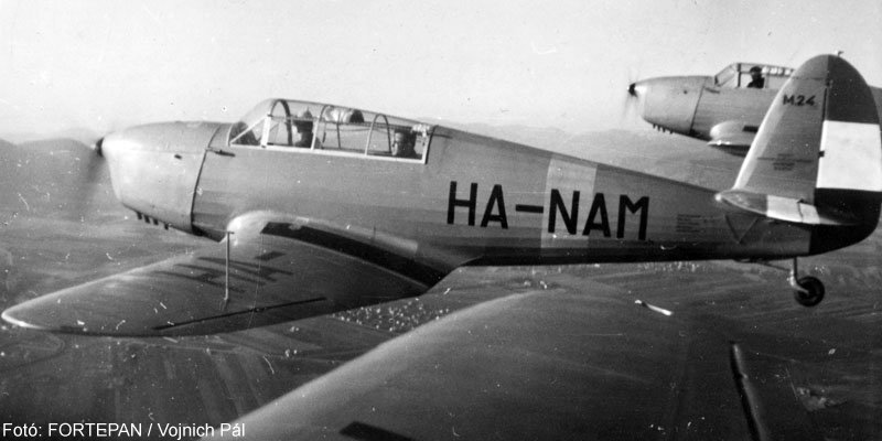 Kép a HA-NAM lajstromú gépről.