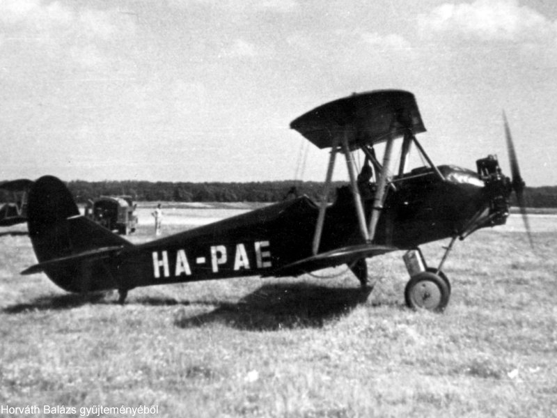 Kép a HA-PAE lajstromú gépről.