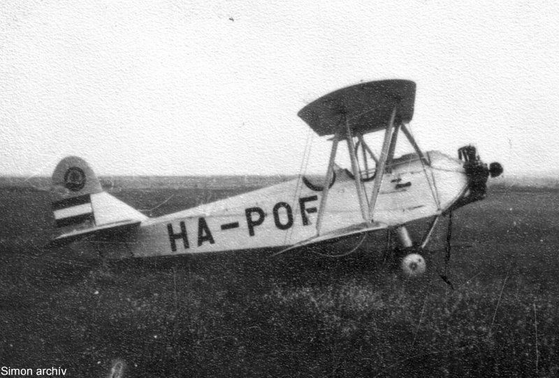 Kép a HA-POF lajstromú gépről.