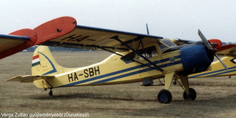 Kép a HA-SBH (2) lajstromú gépről.