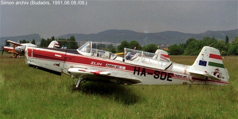 Kép a HA-SDE lajstromú gépről.