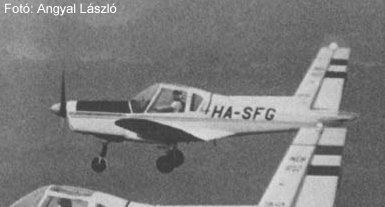 Kép a HA-SFG lajstromú gépről.