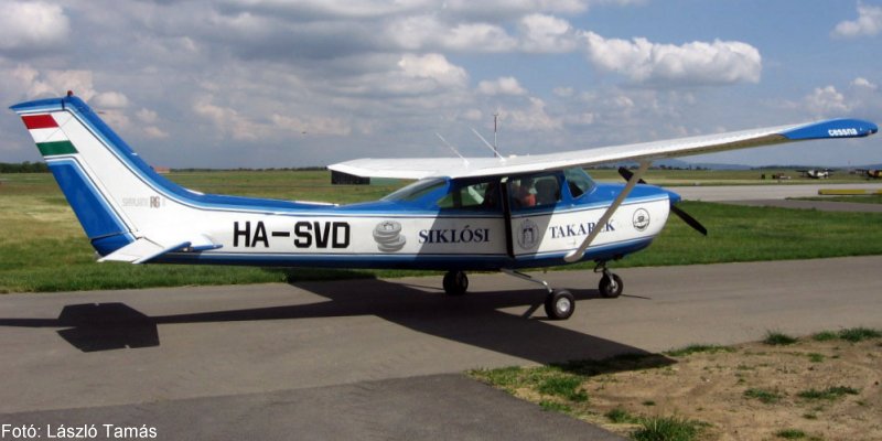 Kép a HA-SVD lajstromú gépről.