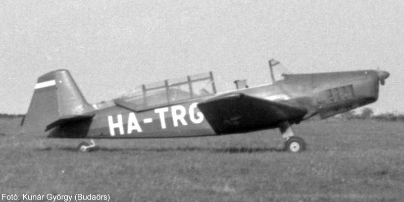 Kép a HA-TRG lajstromú gépről.