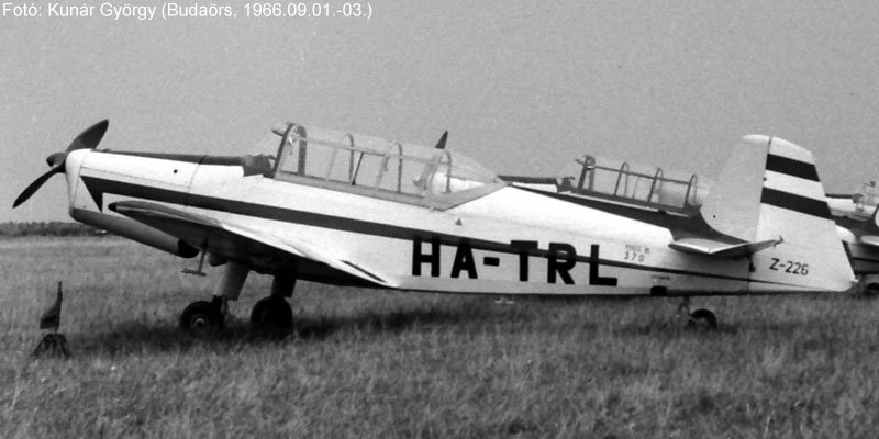 Kép a HA-TRL lajstromú gépről.