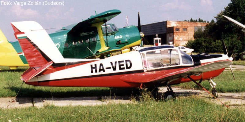 Kép a HA-VED lajstromú gépről.