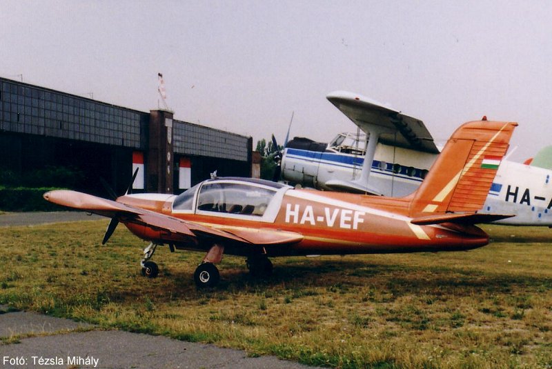 Kép a HA-VEF lajstromú gépről.