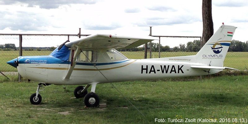 Kép a HA-WAK lajstromú gépről.