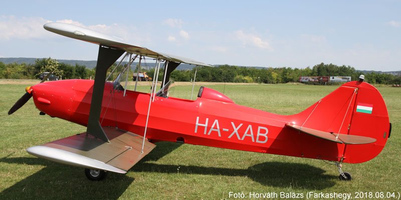 Kép a HA-XAB (3) lajstromú gépről.