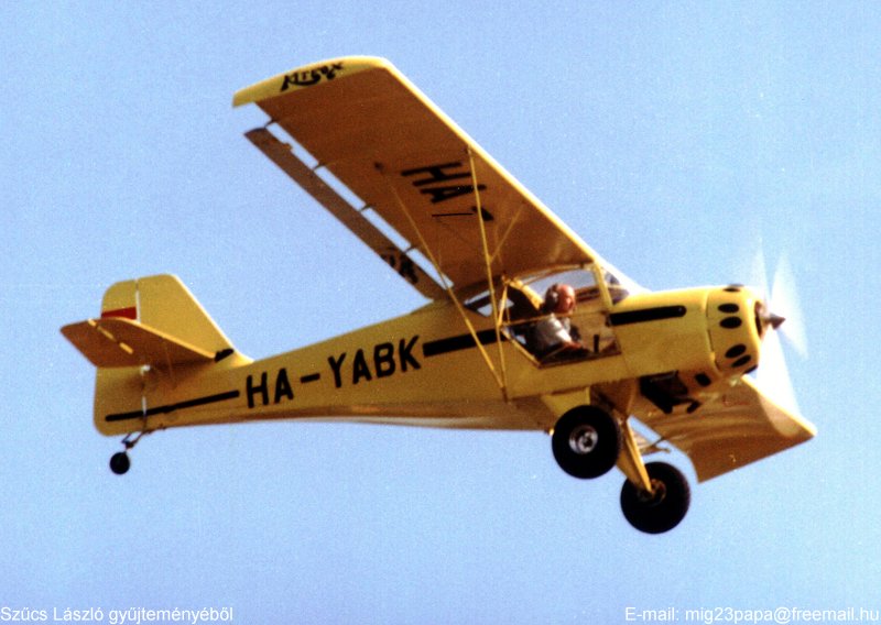 Kép a HA-YABK lajstromú gépről.